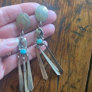 Vintage silver earrings